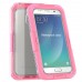 Samsung Galaxy S6 Edge - Waterproof Shockproof Dirtproof Snowproof IP-26 Standard Hard Protective Phone Cover - Pink